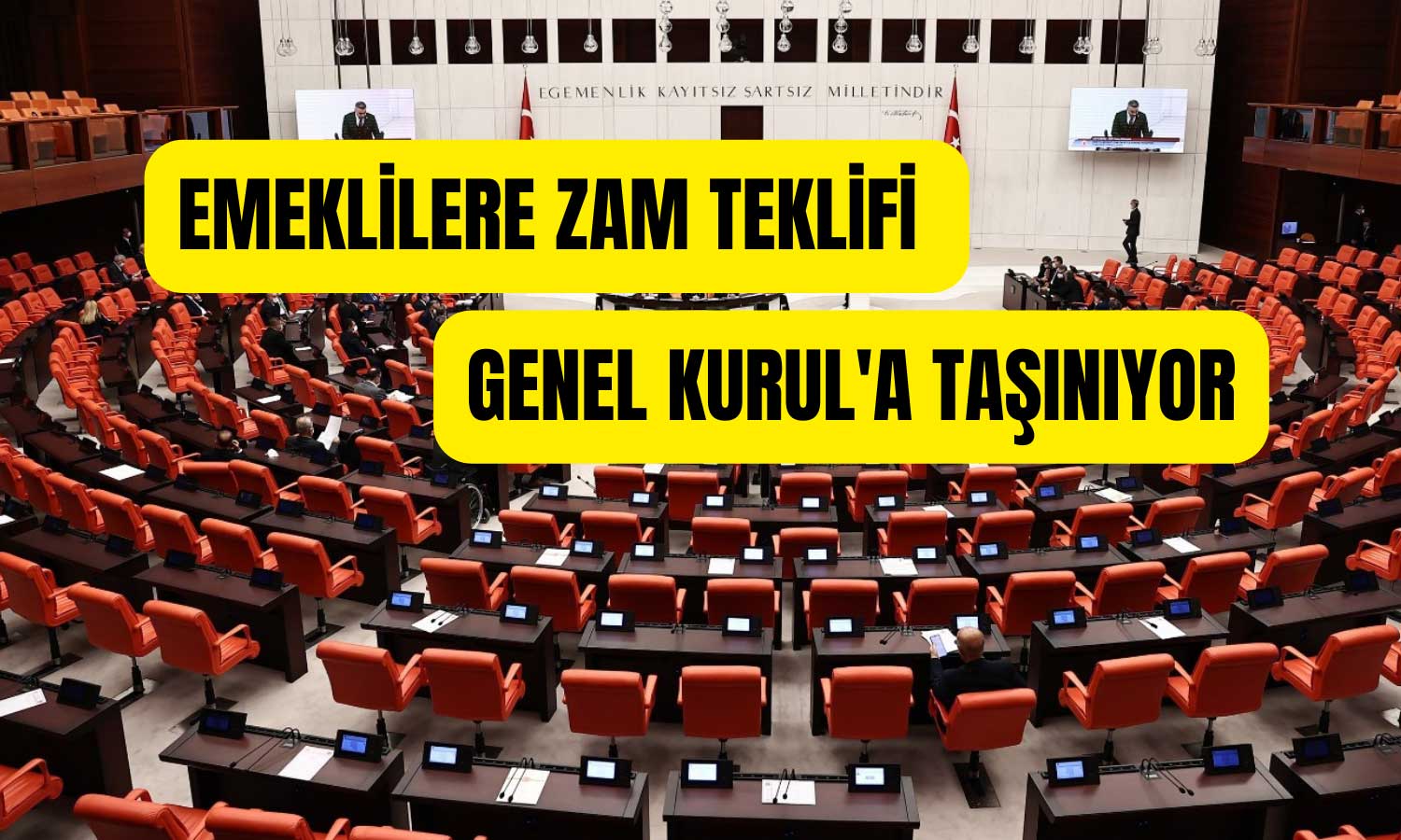 Emekli Aylıklarına Zam Yolda! Teklif TBMM’ye Sunulacak