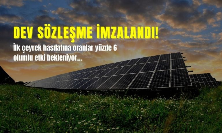 Enerji Şirketi Dev Bedelle GES Sözleşmesi İmzaladı