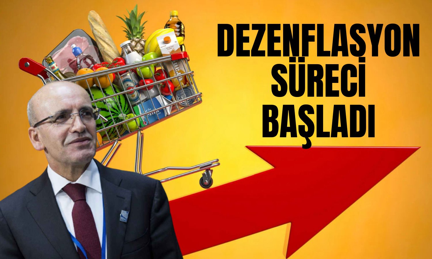 Enflasyon Açıklandı Şimşek’e göre Dezenflasyon Süreci Başladı