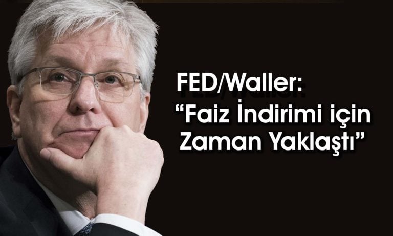 FED Yetkilisi Faiz İndirimine Yeşil Işık Yaktı