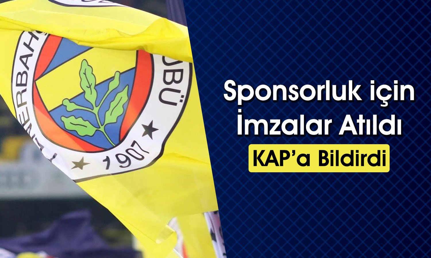 Fenerbahçe Borsadaki O Şirketle Sponsorluk için Anlaştı