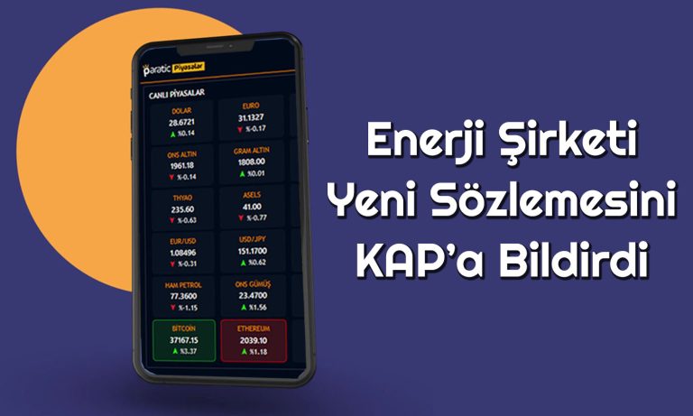 Hissesi Yıllık Yüzde 45 Düşen Şirketten Yeni Duyuru