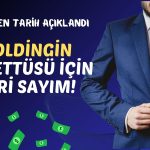 Holdingin Pay Başına 0,90 TL’lik Temettüsü için Tarih Açıklandı!