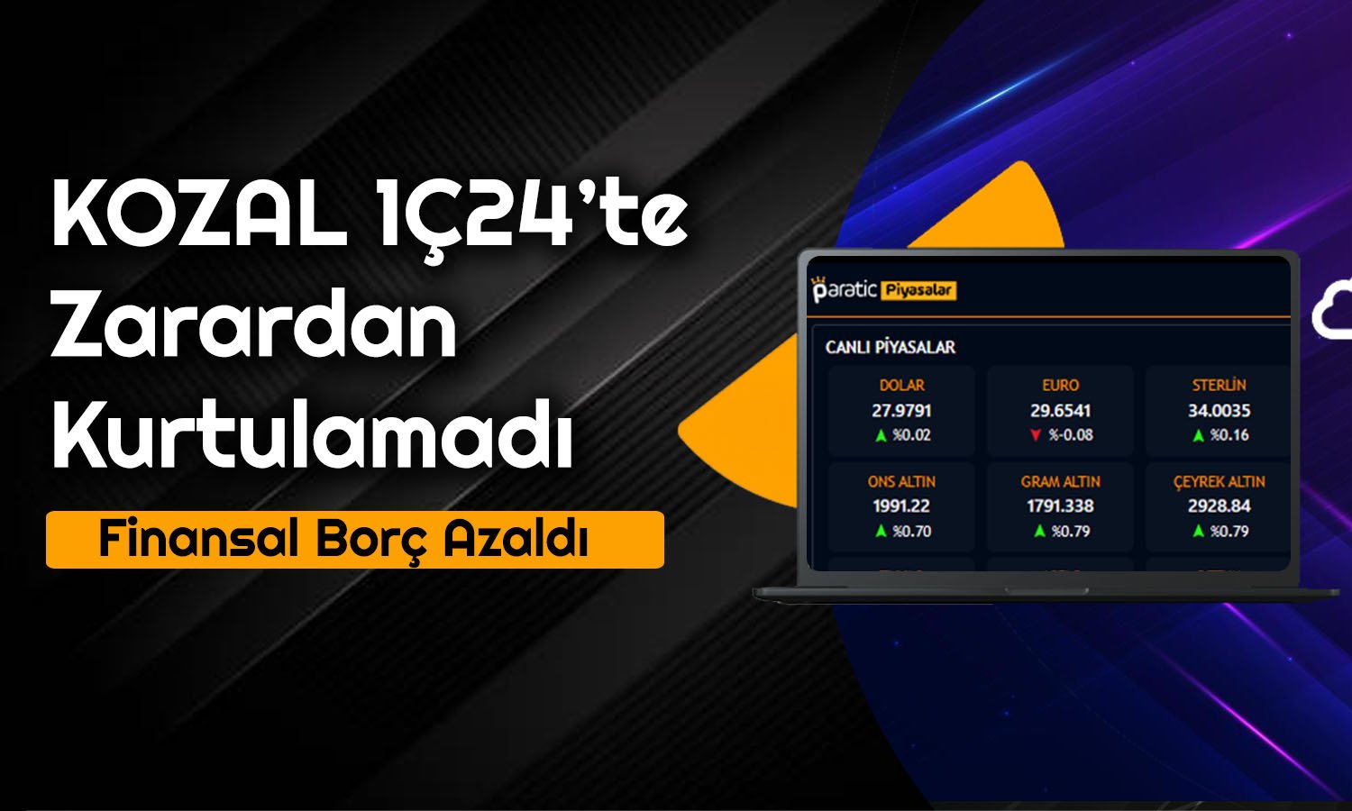 Koza Altın’dan 1Ç24’te 183 Milyon TL Zarar