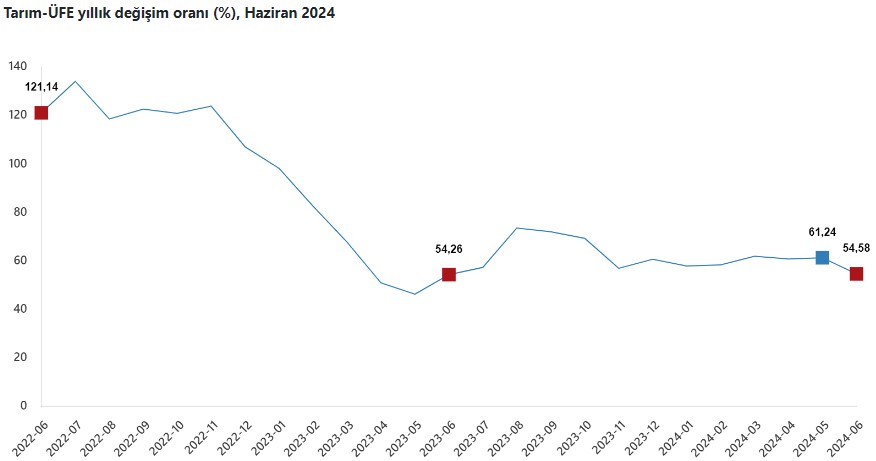 Tarım-ÜFE Haziran 2024