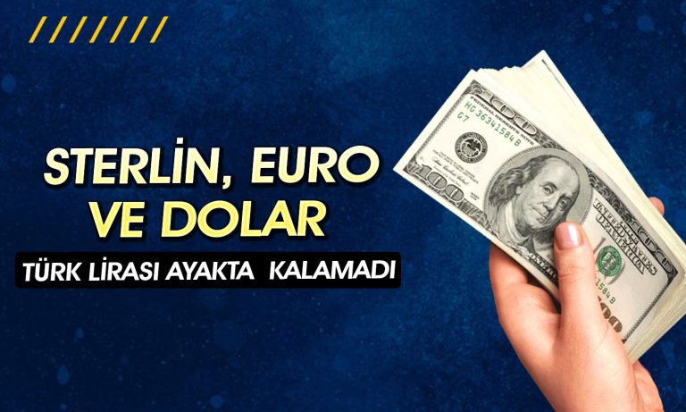 TL Kan Kaybediyor! Euro ve Sterlin Kuru Zirveye Çıktı