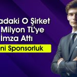 Tümosan O Spor Kulübüne 2 Sezon için Sponsor Oldu