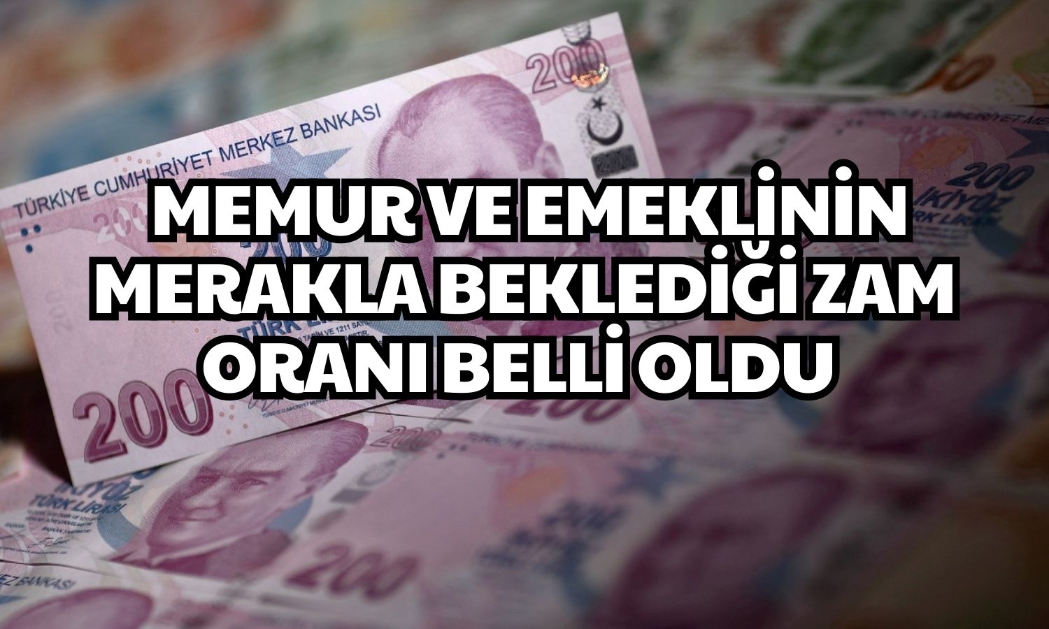 Veriler Geldi! Memur ve Emekli Zammı Belli Oldu