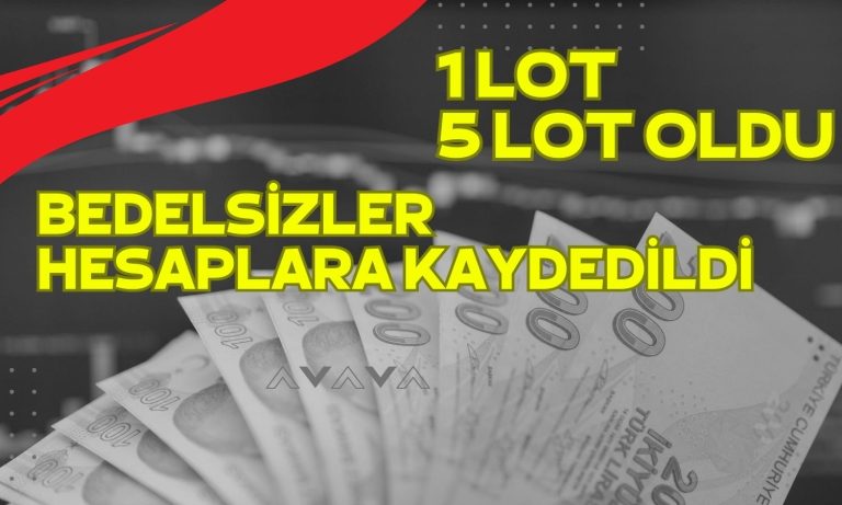 2 Şirketin Bedelsiz için Beklenen Gün Geldi: Bugün Hesaplarda