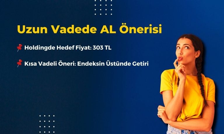 303 TL Hedef Fiyatlı Holdingin Tavsiyesi ‘AL’ Oldu