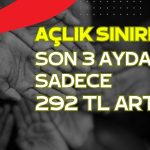 Açlık Sınırı Ağustos’ta Sadece 37 Lira Arttı