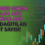 Bahadır Kimya Halka Arz Sonuçları Açıklandı: Kaç Lot Düştü?