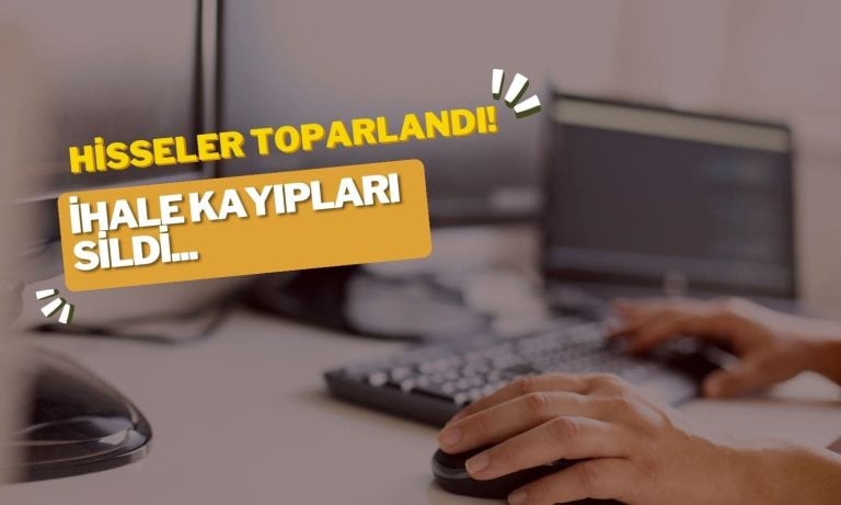 Bakanlık İhalesi Hisseleri Güçlendirdi, Kayıplar Silindi