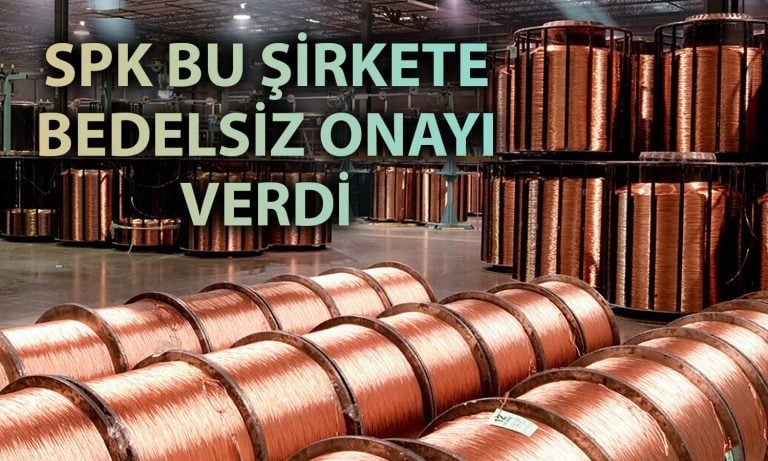 Bakır Üreticisi için Bedelsiz Onayı: 100 Milyon TL Artış