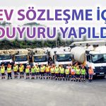 Beton Şirketi 200 Milyon TL’lik Sözleşmeyi Duyurdu
