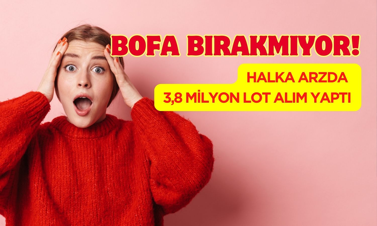 BofA Halka Arzda Baskısını Artırdı! 3,8 Milyon Lot Alım