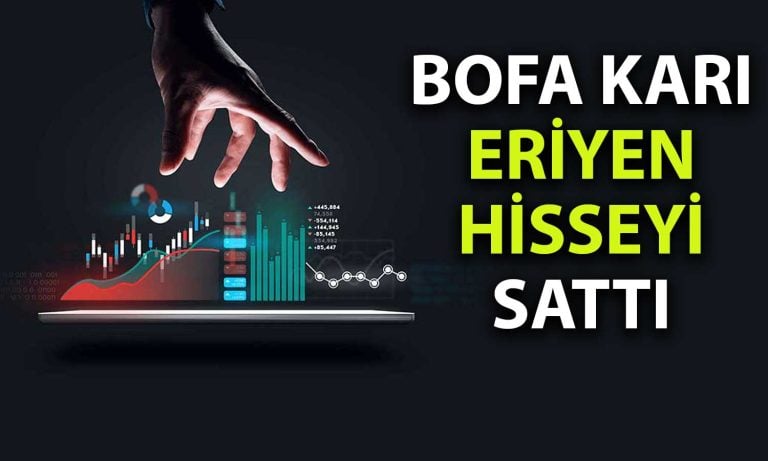 BofA Net Karı Yüzde 95 Düşen Holding Hissesinde Yüklü Satış Yaptı