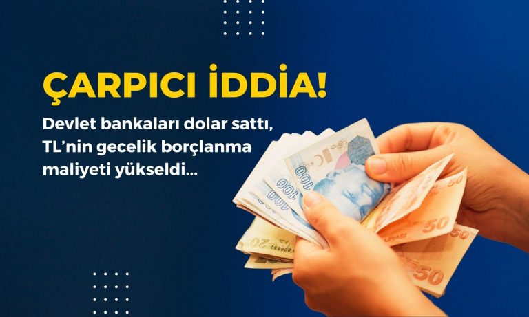 Devlet Bankaları Dolar Sattı, Türk Lirası Offshore Faizi Arttı