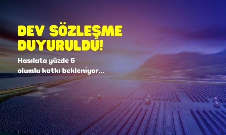 Enerji Şirketi Dev Sözleşmeyi Duyurdu! Hasılata Büyük Katkı