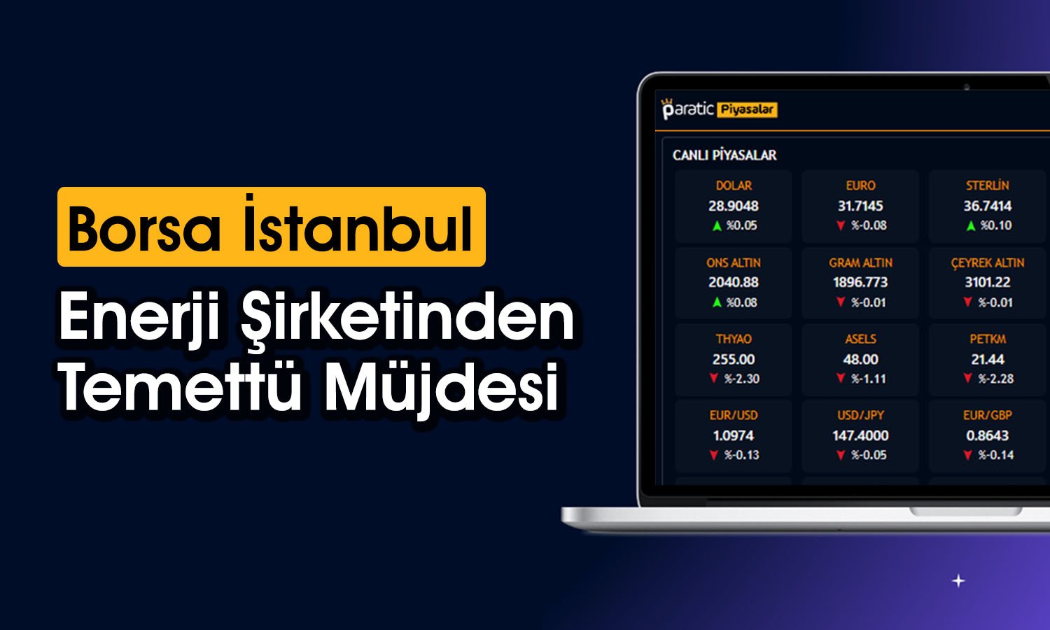 Enerji Şirketi Pay Başına 0,8 TL Temettü Verecek