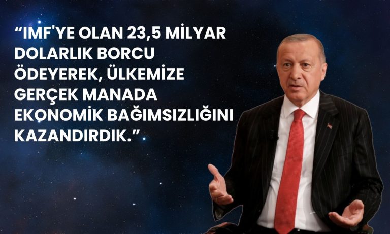 Erdoğan: Ülkemize Gerçek Manada Ekonomik Bağımsızlığını Kazandırdık