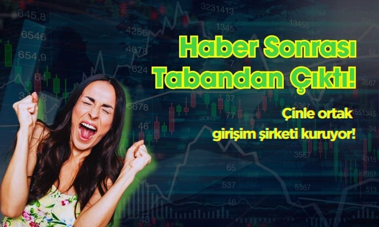 Halka Arz Çinle Ortak Girişim Şirketi Kuracak! Hisse Tabandan Çıktı