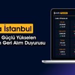 Hisseleri Tavan Olan Şirketten Geri Alım Duyurusu