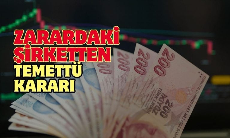 Holding Temettü Kararını Açıkladı! Zarar Ödemeyi Engelledi