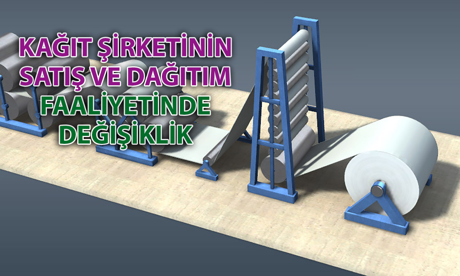 Kağıt Şirketi Distribütörlük Anlaşmasını Duyurdu