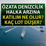 Özata Denizcilik Halka Arzında Katılım Ne Olur: Kaç Lot Düşer?