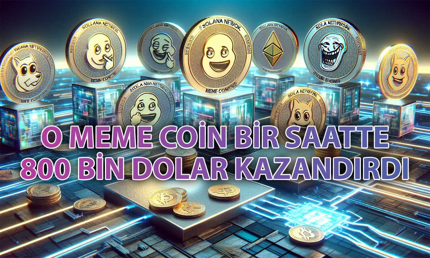 Solana Tabanlı Meme Coin Bir Saatte 94 Kat Kazandırdı