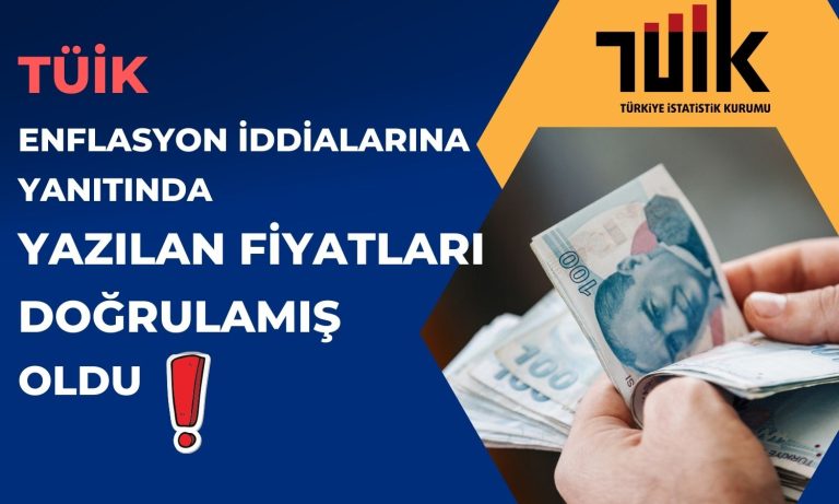 TÜİK’e Çağrı: Tüm Maddelerin Fiyat Değişimini Açıklayın!