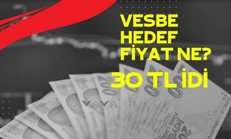 VESBE Hisseleri için Hedef Fiyat Yine Düşürüldü