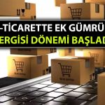 Yurt Dışı Siparişler için Vergi Artışı İçeren Düzenleme Yürürlükte