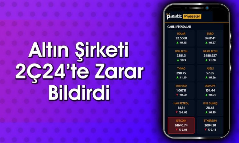 28,8 TL Hedef Fiyatlı Şirketten 237 Milyon TL Zarar