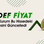 Al Tavsiyesi Verilen Hissede Hedef Fiyat 148 TL’ye Yükseldi