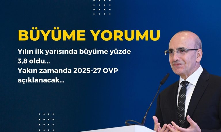 Bakan Şimşek’ten “Dengeli Bir Büyüme Kompozisyonu” Yorumu