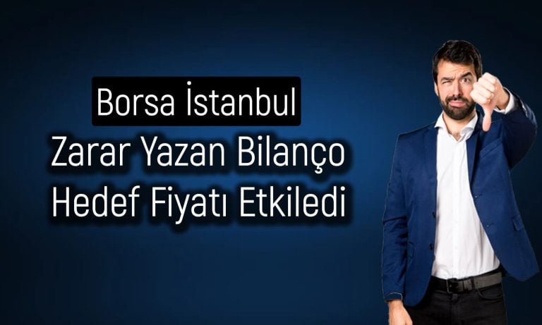 Bilanço Sonrası Bu Hissede Hedef 34,3 TL’ye Düştü