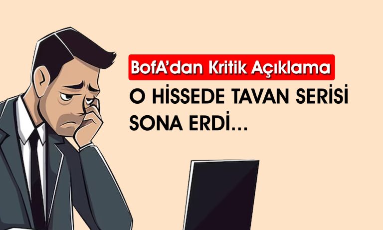 BofA’dan Açıklama Geldi: O Hissede Dev Satış Yapıldı