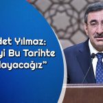 Cevdet Yılmaz Orta Vadeli Program için Tarih Verdi!