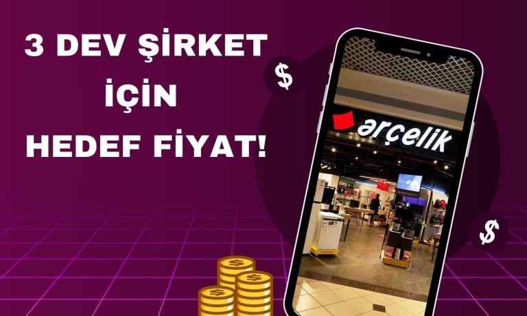 Dayanıklı Tüketim Malı Devleri için Hedeflerde Arçelik Birinci