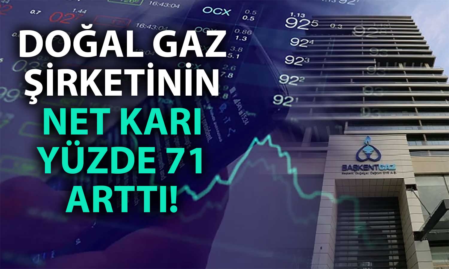 Doğal Gaz Şirketi Yılın İlk Altı Ayında 1,88 Milyar TL Net Kar Bildirdi