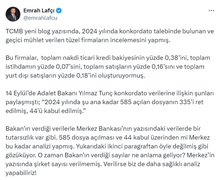 Emrah Lafçı Yorum