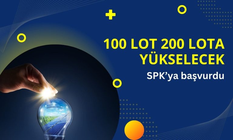 Enerji Şirketi Yüzde 100 Bedelli için SPK’ya Başvurdu