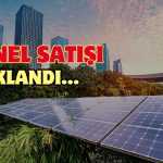 Enerji Şirketinden 9 Milyon Dolarlık Panel Satışı