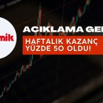 Haftada Yüzde 50 Kazanç, Tavan Açıklaması Geldi