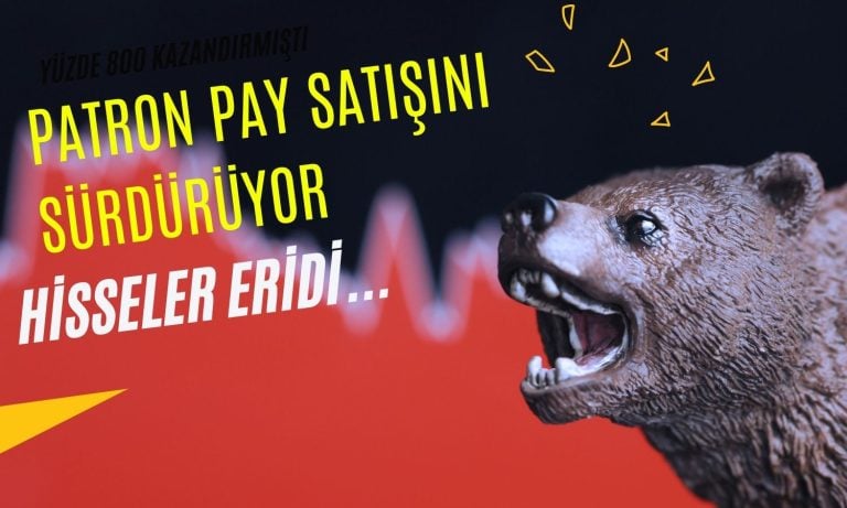 Eriyen Holding Hisselerinde Patron Satışı Sürüyor