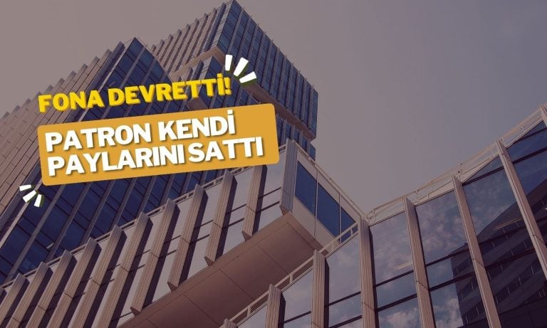 Holding Patronu Kendi Paylarını Fona Devretti