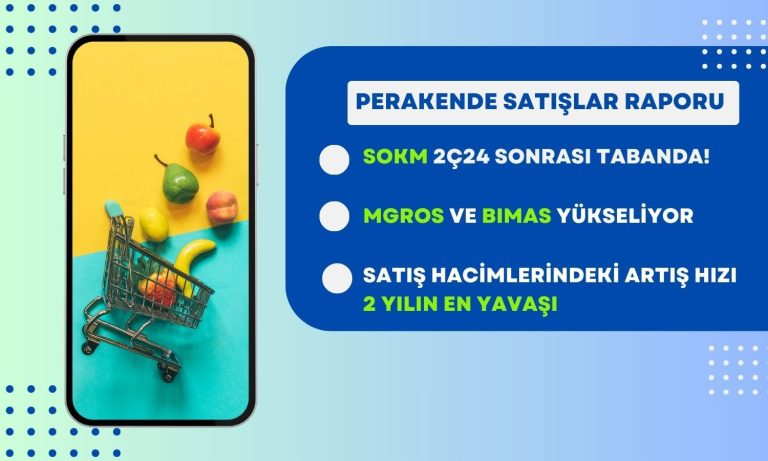 Perakende Satışlar Kötüleşiyor! SOKM, MGROS, BIMAS Ne Durumda?