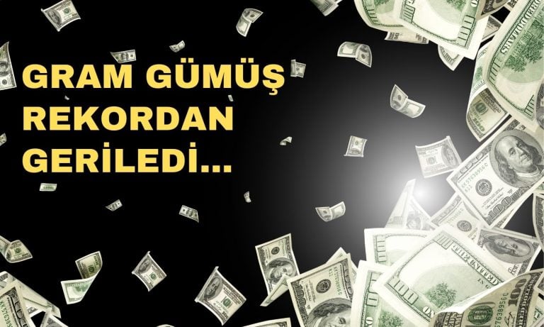 Rekor Kıran Gümüşte Sert Düşüş!